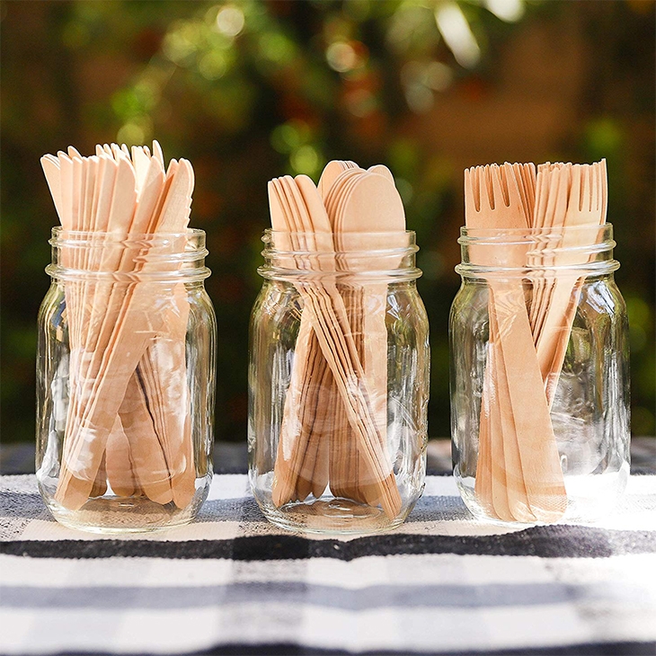 Wooden cutlery