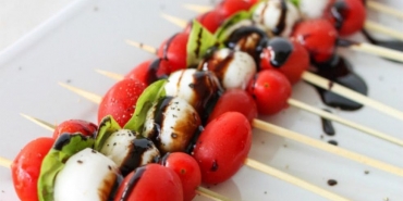 Ideas for finger food on skewers